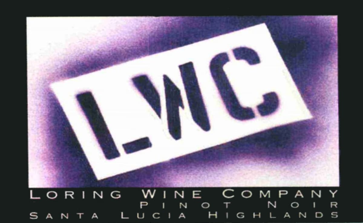 Loring Wine Company Santa Lucia Highlands Pinot Noir 2009 Front Label