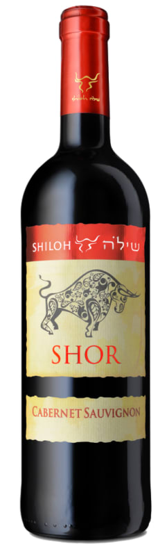 Shiloh Winery Shor Cabernet Sauvignon (OK Kosher) 2020 Front Bottle Shot