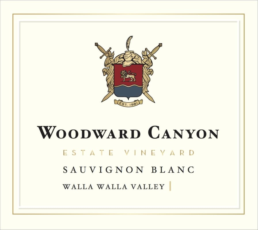Woodward Canyon Estate Sauvignon Blanc 2020 Front Label