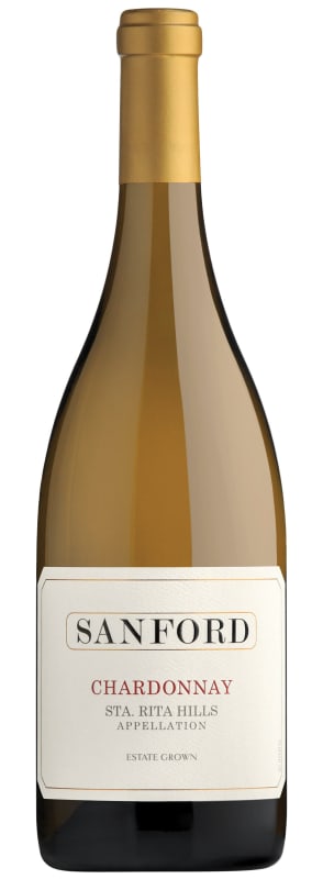Sanford Sta. Rita Hills Chardonnay 2021 Front Bottle Shot