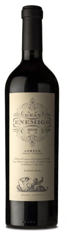 El Enemigo Gran Enemigo Agrelo 2013 Front Bottle Shot