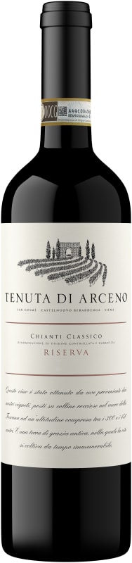 Tenuta di Arceno Chianti Classico Riserva 2021 Front Bottle Shot