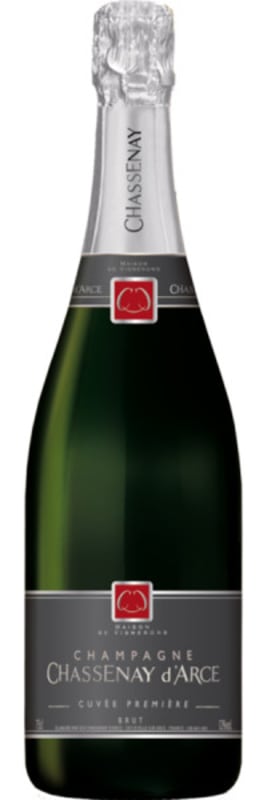 Chassenay d'Arce Cuvee Premier Brut Front Bottle Shot