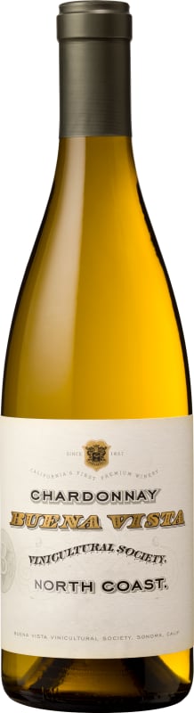 Buena Vista North Coast Chardonnay 2016 Front Bottle Shot