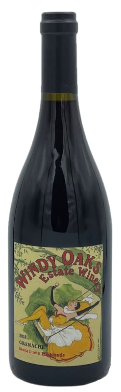 Windy Oaks Santa Lucia Highlands Grenache 2018 Front Bottle Shot