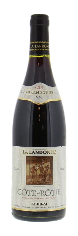 E. Guigal Cote-Rotie La Landonne 2001 Front Bottle Shot
