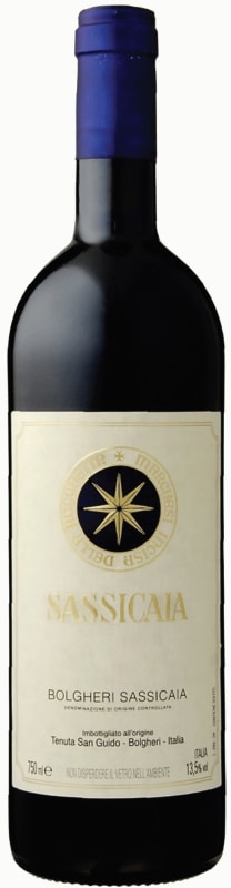 Tenuta San Guido Sassicaia 2001 Front Bottle Shot