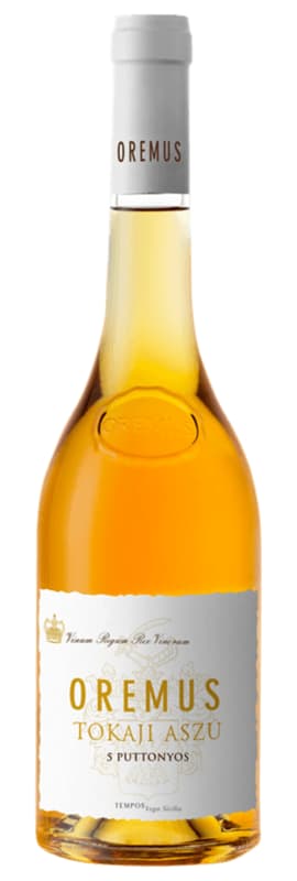 Oremus Tokaji Aszu 5 Puttonyos (500ML) 2019 Front Bottle Shot