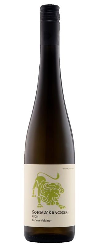Sohm & Kracher Lion Gruner Veltliner 2022 Front Bottle Shot