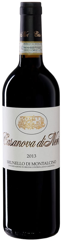 Casanova di Neri Brunello di Montalcino White Label 2013 Front Bottle Shot