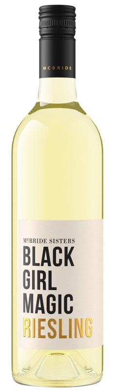 McBride Sisters Black Girl Magic Riesling 2022 Front Bottle Shot