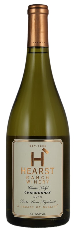 Hearst Ranch Glacier Ridge Chardonnay 2014 Front Bottle Shot