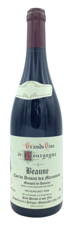 Paul Pernot Beaune Clos du Dessus Marconnets 2024 Front Bottle Shot
