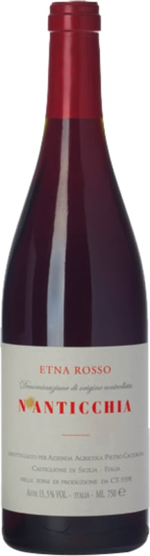 Pietro Caciorgna N'Anticchia Etna Rosso 2013 Front Bottle Shot
