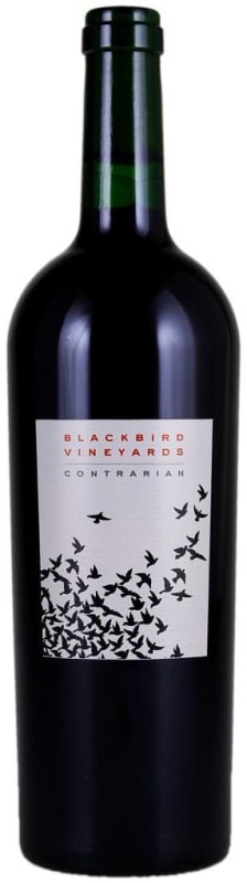 Blackbird Vineyards Contrarian Napa Valley Proprietary Red 2017 Front Bottle Shot