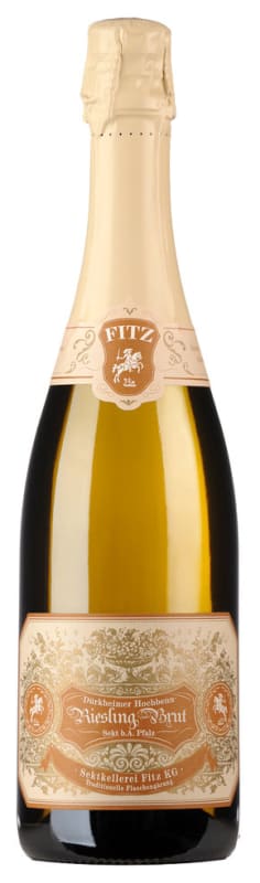 Fitz-Ritter Durkheimer Hochbenn Riesling Sekt Front Bottle Shot