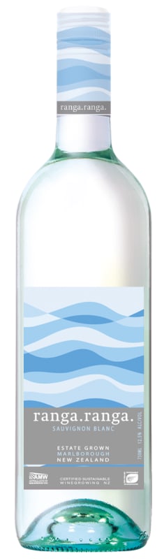 Barker's Marque Wines Ranga Ranga Sauvignon Blanc 2021 Front Bottle Shot