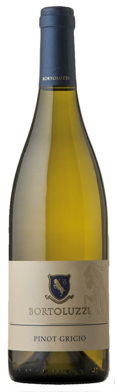 Bortoluzzi Pinot Grigio 2016 Front Bottle Shot