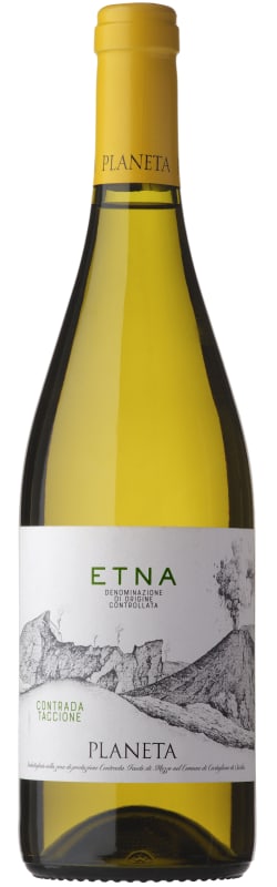Planeta Contrada Taccione Etna Bianco 2023 Front Bottle Shot