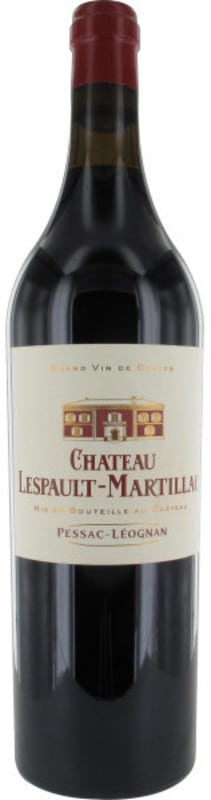 Chateau Lespault-Martillac 2015 Front Bottle Shot