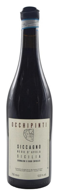 Arianna Occhipinti Siccagno Nero d'Avola 2023 Front Bottle Shot