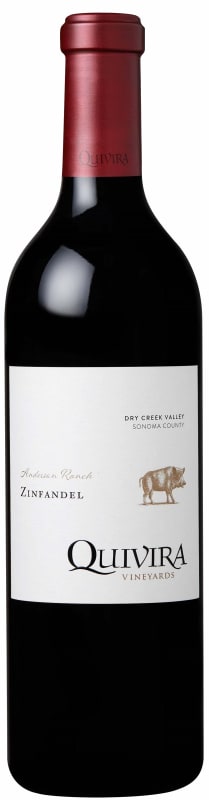Quivira Anderson Ranch Zinfandel 2018 Front Bottle Shot