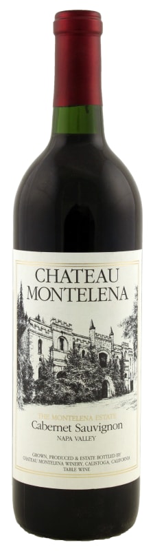 Chateau Montelena Estate Cabernet Sauvignon 1990 Front Bottle Shot