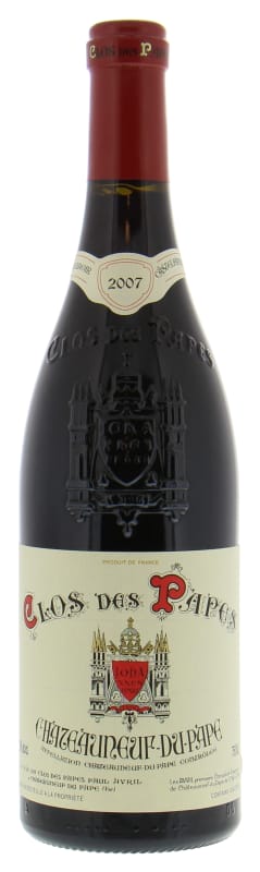 Clos des Papes Chateauneuf-du-Pape (3 Liter Bottle) 2007 Front Bottle Shot