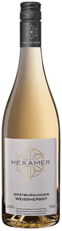 Hexamer Nahe Spatburgunder Weissherbst Halbtrocken 2024 Front Bottle Shot