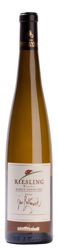Cave de Ribeauville Jean Baltenweck Rosacker Grand Cru Riesling 2010 Front Bottle Shot
