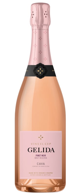 Vins el Cep Gelida Brut Reserva Pinot Noir Rose 2021 Front Bottle Shot