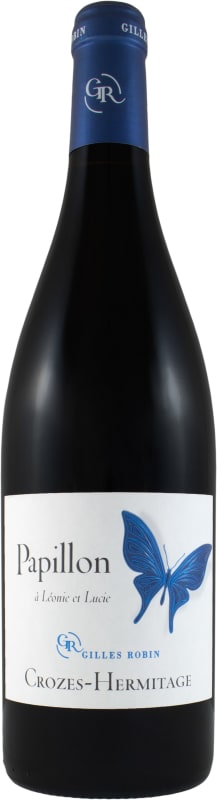 Gilles Robin Crozes-Hermitage Cuvee Papillon 2020 Front Bottle Shot