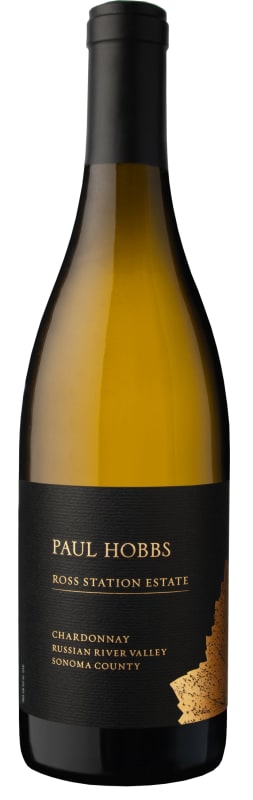 Paul Hobbs Ross Station Estate Chardonnay 2023 Front Bottle Shot