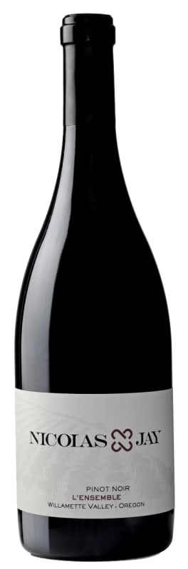 Nicolas-Jay L'Ensemble Willamette Valley Pinot Noir 2019 Front Bottle Shot