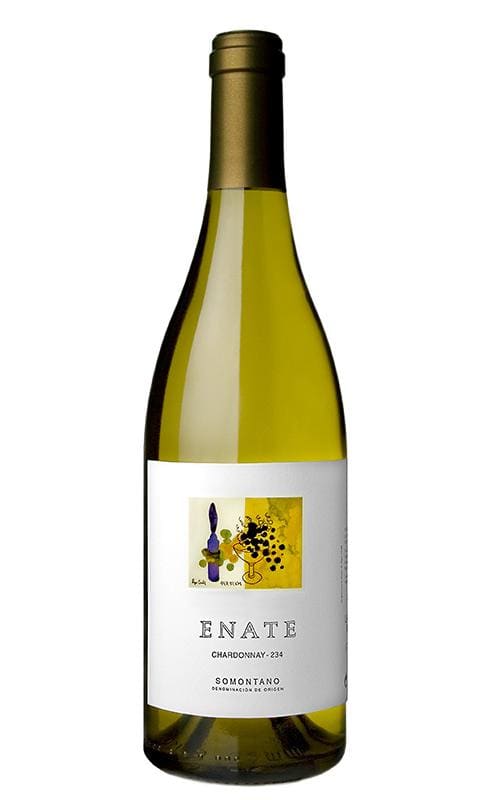 Enate 234 Chardonnay 2022 Front Bottle Shot
