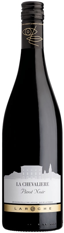 Mas La Chevaliere Pinot Noir 2019 Front Bottle Shot