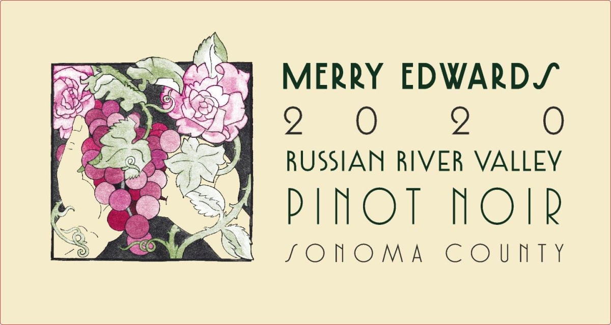 Merry Edwards Russian River Valley Pinot Noir (375ML half-bottle) 2020 Front Label