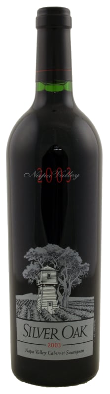 Silver Oak Napa Valley Cabernet Sauvignon 2003 Front Bottle Shot