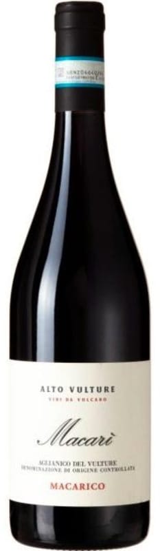 Macarico Macari Aglianico del Vulture 2019 Front Bottle Shot