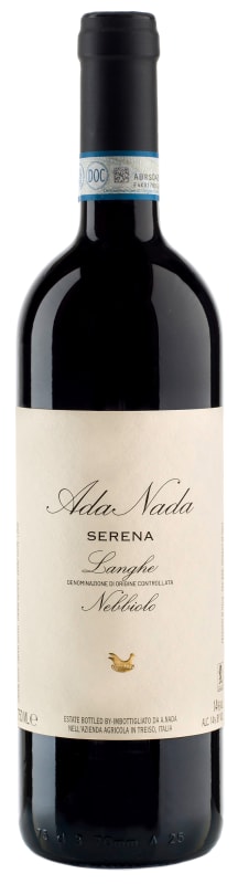 Ada Nada Langhe Nebbiolo Serena 2024 Front Bottle Shot