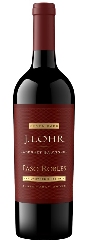 J. Lohr Estates Seven Oaks Cabernet Sauvignon 2023 Front Bottle Shot