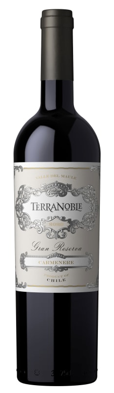 TerraNoble Gran Reserva Carmenere 2020 Front Bottle Shot