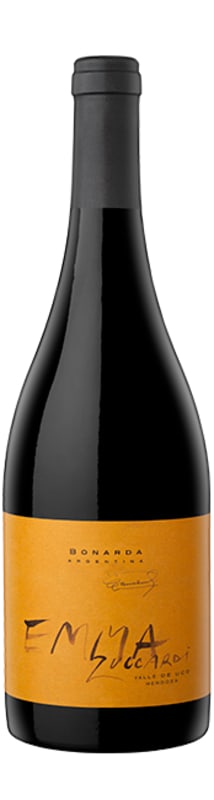 Zuccardi Emma Bonarda 2015 Front Bottle Shot
