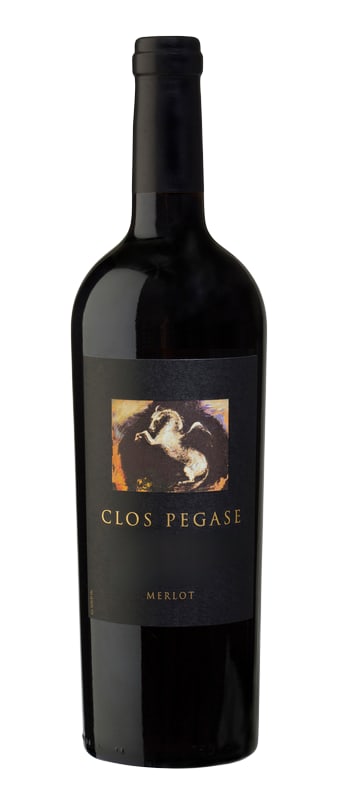 Clos Pegase Napa Valley Merlot 2023 Front Bottle Shot