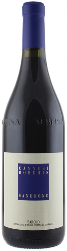Sandrone Barolo Cannubi Boschis 2008 Front Bottle Shot