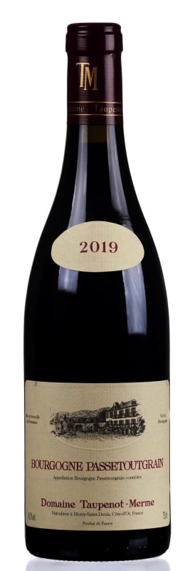 Domaine Taupenot-Merme Bourgogne Passetoutgrain 2019 Front Bottle Shot
