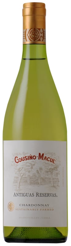 Cousino Macul Antiguas Reservas Chardonnay 2011 Front Bottle Shot