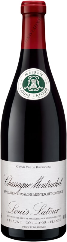 Louis Latour Chassagne-Montrachet Rouge 2016 Front Bottle Shot