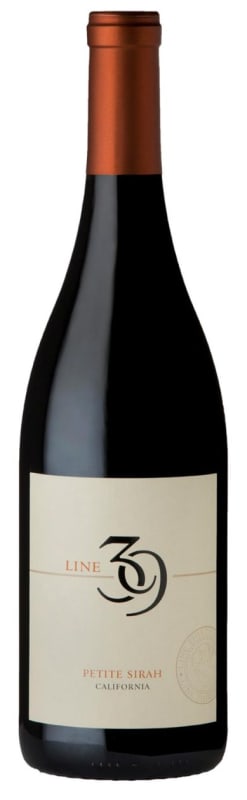 Line 39 Petite Sirah 2016 Front Bottle Shot