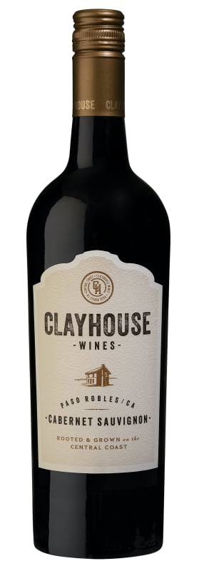 Clayhouse Paso Robles Cabernet Sauvignon 2022 Front Bottle Shot